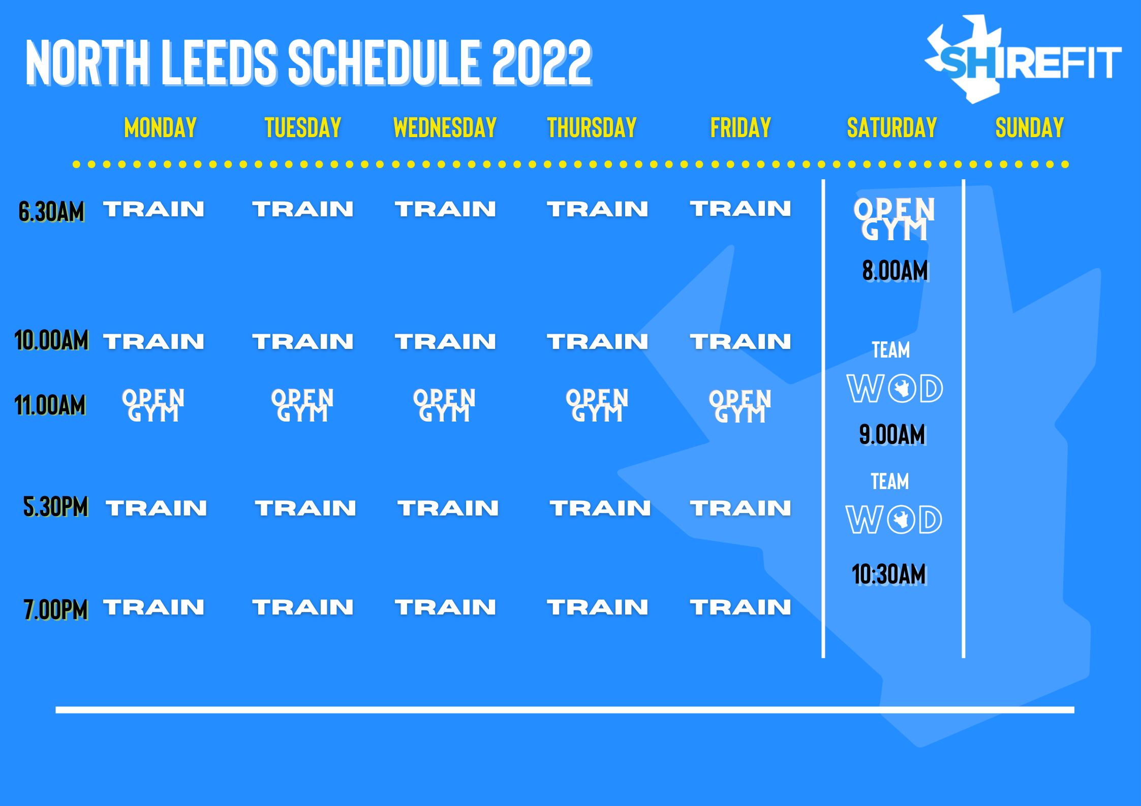 Copy of Corby Spring Schedule